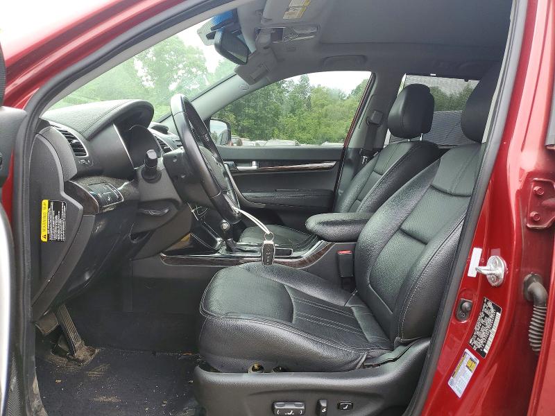 2014 Kia Sorento VIN 5XYKWDA70EG489947 COPART salvage auction — FRONT END, Ct - Certificate Of Title, sold $2,850 on 2026-07-27 (photo 7)