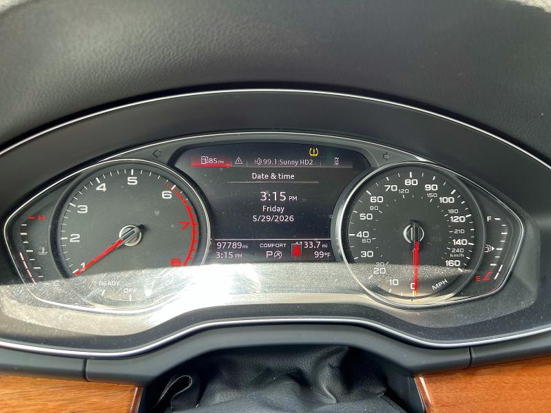 2021 Audi Q5 VIN WA1AAAFY8M2003513 COPART salvage auction — NORMAL WEAR, Tx - Certificate Of Title (P), sold $10,600 on 2026-07-02 (photo 8)