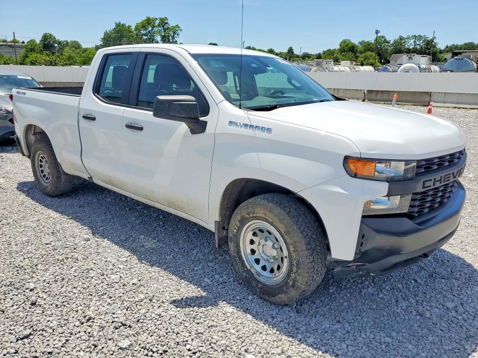 2019 Chevrolet Silverado VIN 1GCRYAEH0KZ225182 COPART salvage auction — FRONT END, Oh - Cert Of Title-Salvage, sold $5,600 on 2026-07-02 (photo 4)