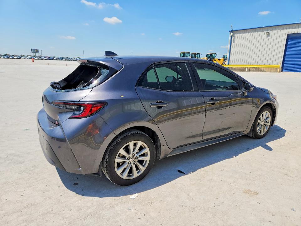 2023 Toyota Corolla VIN JTND4MBE3P3207038 COPART salvage auction — WATER/FLOOD, Tx - Salvage Title-Flood Damage, sold $3,950 on 2026-07-16 (photo 3)