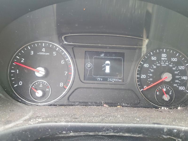 2018 Kia Sorento VIN 5XYPG4A50JG375748 COPART salvage auction — MECHANICAL, Al - Certificate Of Title (P), sold $1,950 on 2026-07-14 (photo 9)