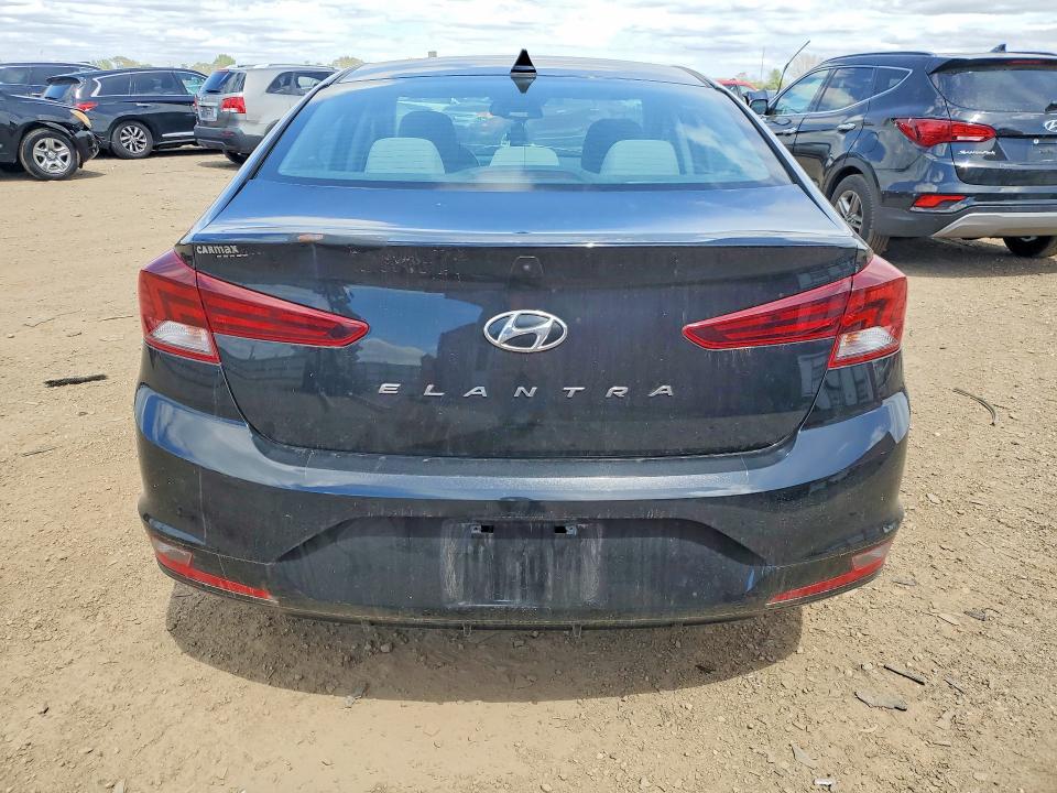 2019 Hyundai VIN KMHD84LF5KU770557 COPART salvage auction — FRONT END, Il - Salvage Certificate, sold $1,750 on 2026-07-07 (photo 6)