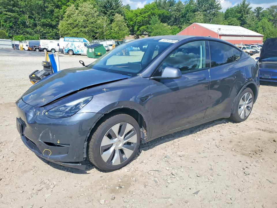 2023 Tesla Model y VIN 7SAYGDEE1PF865889 COPART salvage auction — FRONT END, MA - CERT OF TITLE-SALVAGE, sold $6,700 on 2026-07-23 (photo 1)