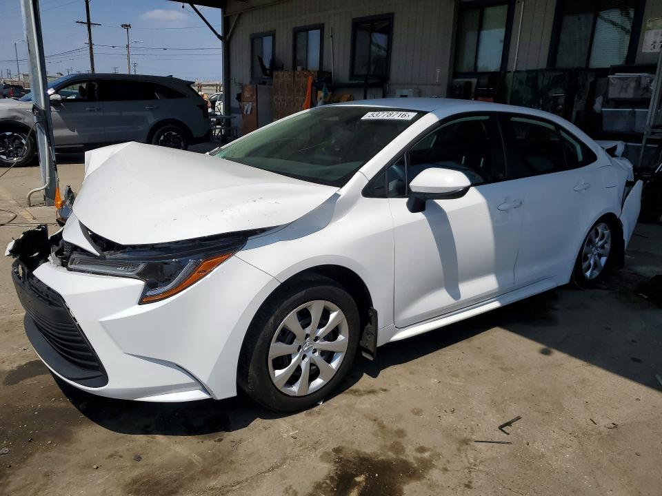 2025 Toyota VIN 5YFB4MDE2SP345131 COPART salvage auction — FRONT END, Ca - Salvage Certificate, sold $3,900 on 2026-07-02 (photo 1)