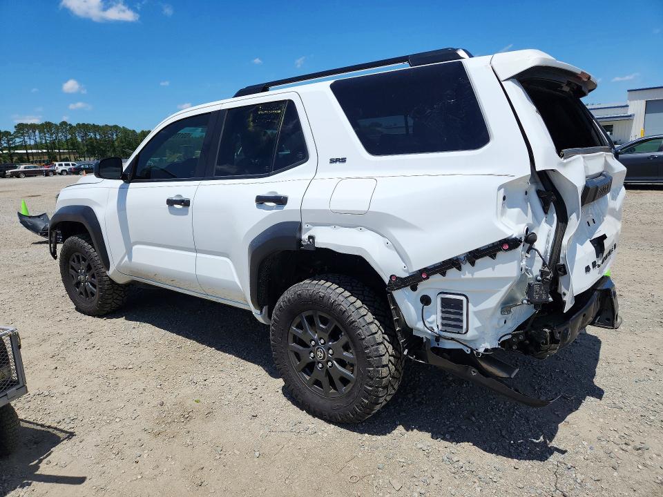 2025 Toyota 4runner VIN JTEVA5BRXS5059568 COPART salvage auction — REAR END, Nc - Salvage Certificate Of Title, sold $20,500 on 2026-07-13 (photo 2)