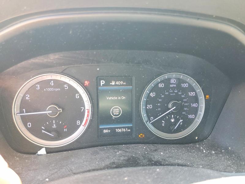 2019 Hyundai Sonata VIN 5NPE34AF7KH816586 COPART salvage auction — FRONT END, CO - PUBLIC - SALVAGE TITLE (P), sold $2,000 on 2026-07-09 (photo 9)
