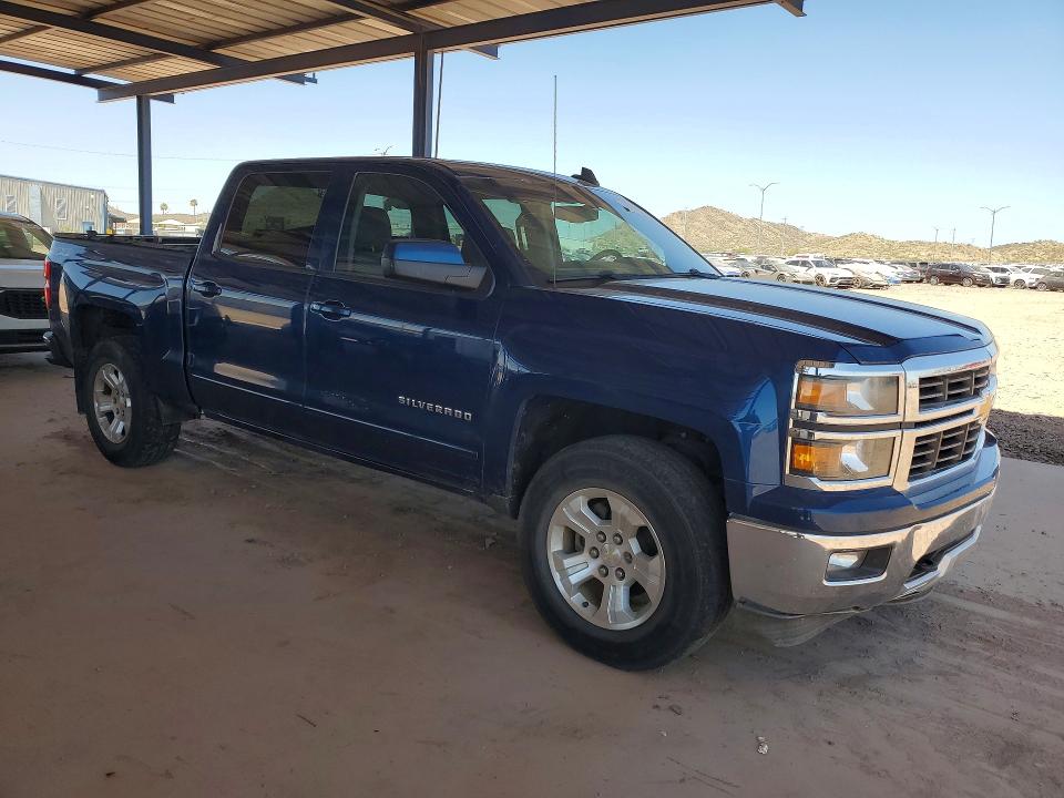 2015 Chevrolet Silverado VIN 3GCUKREC7FG330192 COPART salvage auction — FRONT END, Az - Cert Of Title - Salvage, sold $7,500 on 2026-07-02 (photo 4)