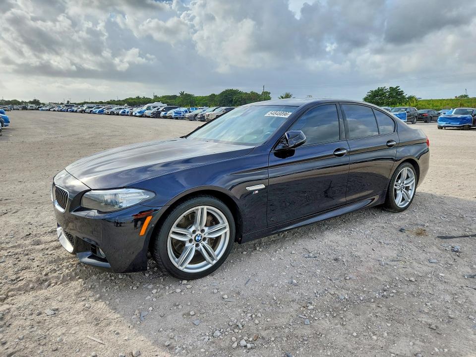 2014 BMW VIN WBA5B1C59ED917108 COPART salvage auction — WATER/FLOOD, Fl - Cert Of Title-Slvg Rebld Flood, sold $3,750 on 2026-07-14 (photo 1)