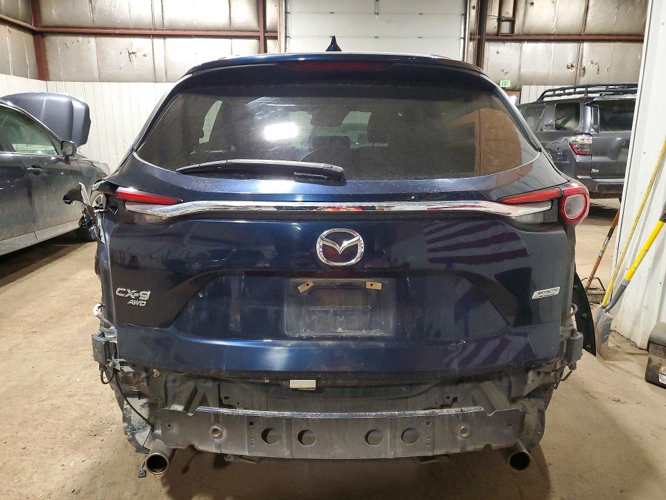 2017 Mazda Cx-9 VIN JM3TCBDY5H0140208 COPART salvage auction — REAR END, Ak - Bill Of Sale- Salvage, sold $2,100 on 2026-07-07 (photo 6)