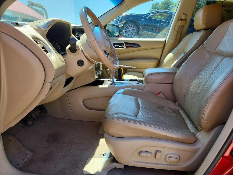 2014 Nissan Pathfinder VIN 5N1AR2MN2EC629692 COPART salvage auction — MECHANICAL, Ga - Certificate Of Title, sold $875 on 2026-07-02 (photo 7)