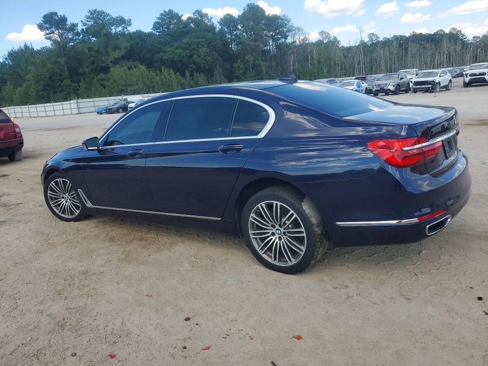 2017 BMW 7er VIN WBA7E2C36HG741321 COPART salvage auction — UNDERCARRIAGE, Sc - Cert Of Title-Salvage, sold $8,000 on 2026-07-13 (photo 2)