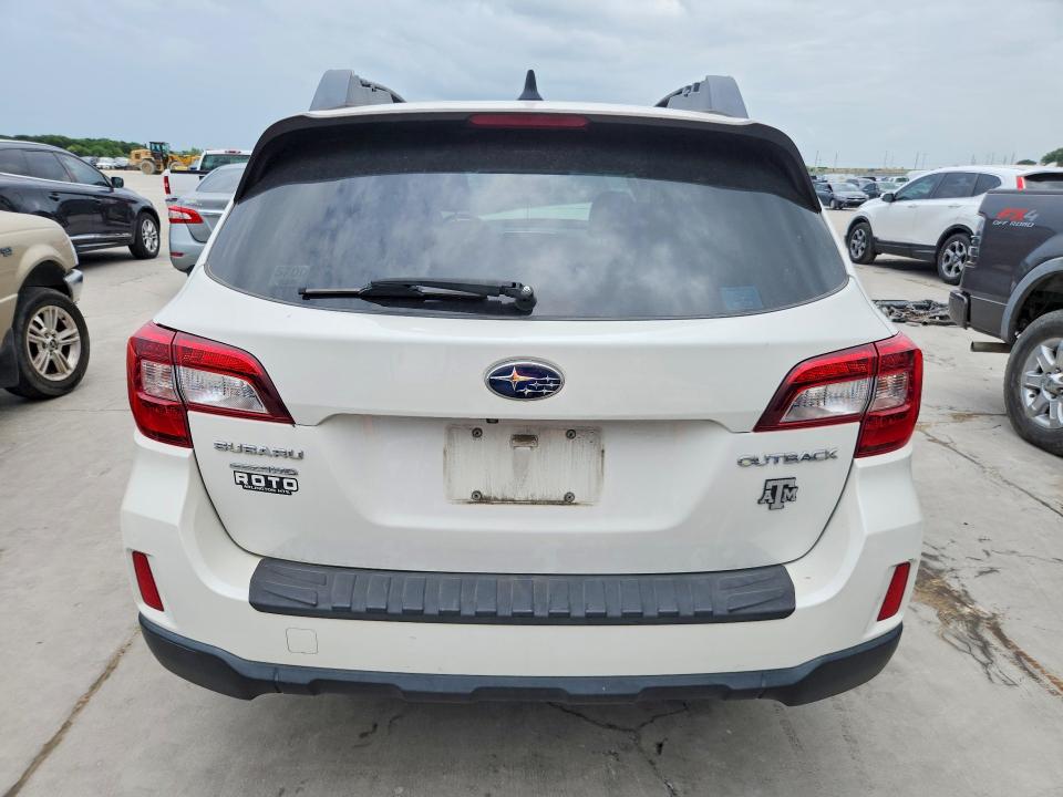 2016 Subaru Outback VIN 4S4BSBNC1G3328971 COPART salvage auction — FRONT END, Tx - Salvage Vehicle Title, sold $2,150 on 2026-07-09 (photo 6)