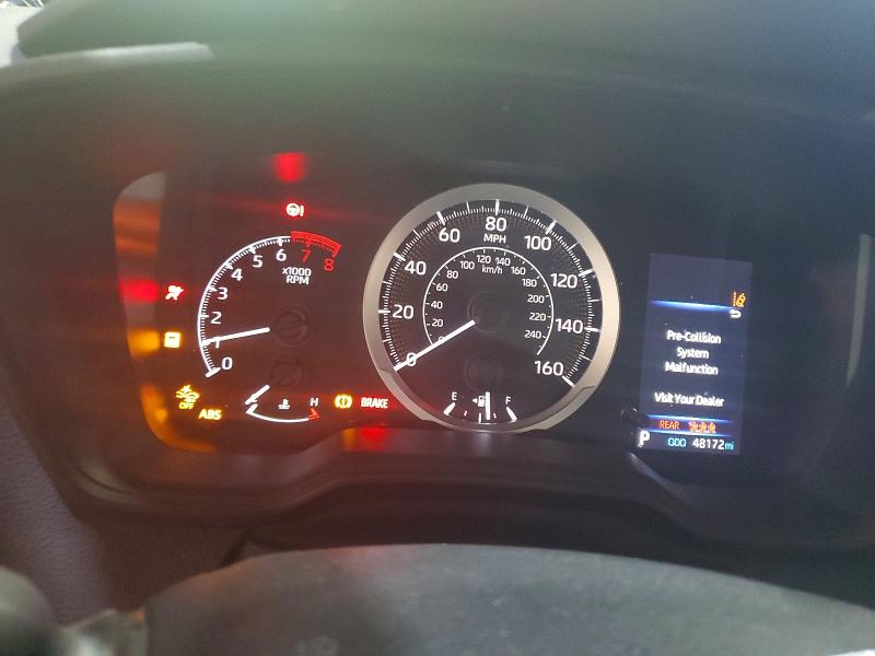 2022 Toyota Corolla VIN 5YFEPMAE6NP384902 COPART salvage auction — UNDERCARRIAGE, NH - CERT OF TITLE-SALVAGE, sold $100 on 2026-07-28 (photo 9)