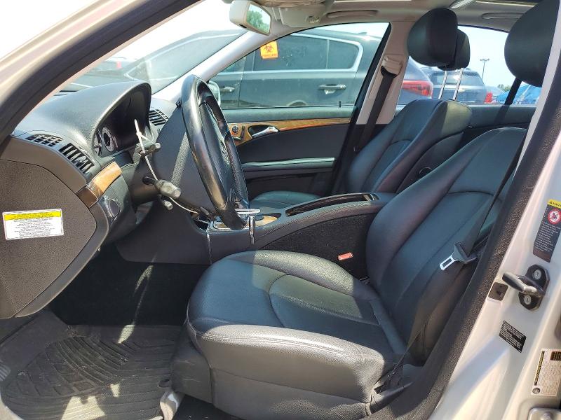 2009 Mercedes-benz E-klasse VIN WDBUF56X49B435492 COPART salvage auction — FRONT END, Il - Salvage Certificate, sold $475 on 2026-08-21 (photo 7)