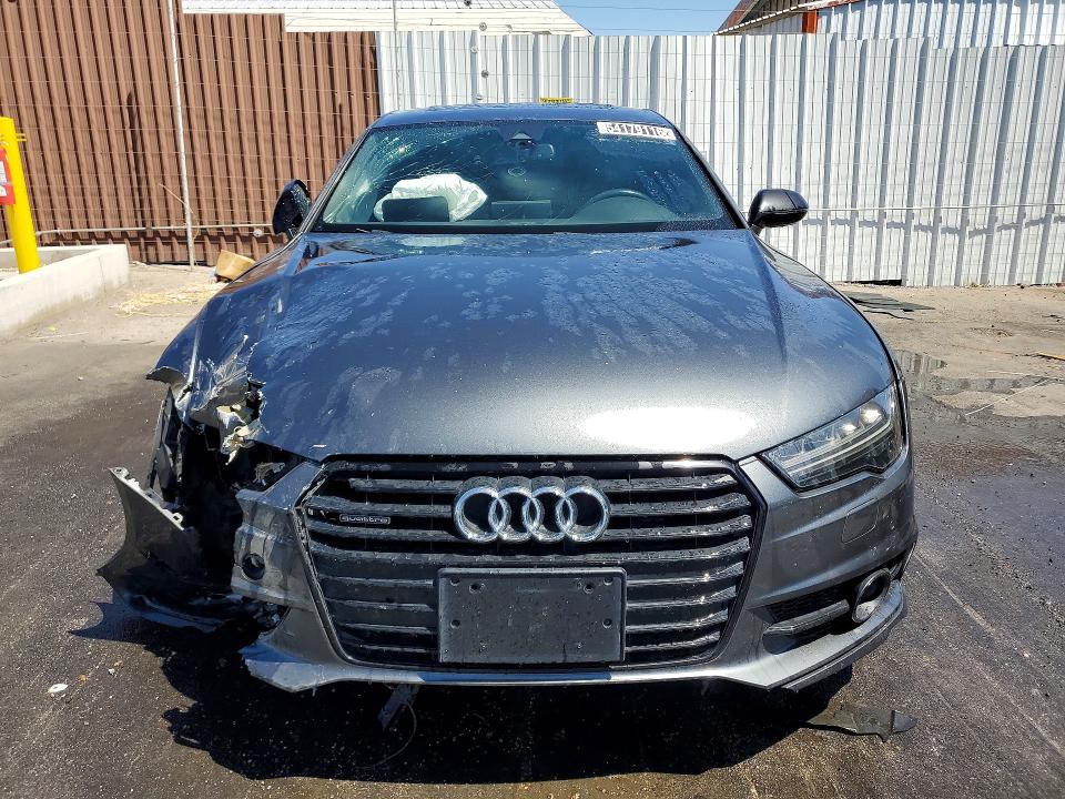 2018 Audi A7 VIN WAUW3AFC5JN001669 COPART salvage auction — FRONT END, Nv - Certificate Of Title, sold $1,900 on 2026-07-16 (photo 5)