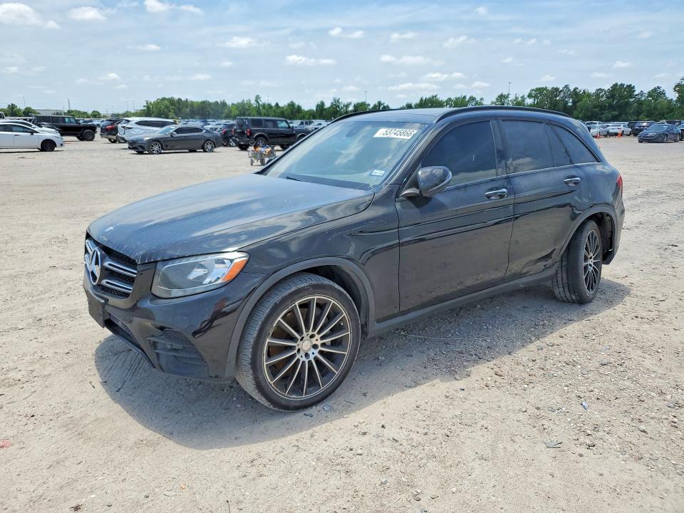 2016 Mercedes-benz Glc VIN WDC0G4JB5GF064149 COPART salvage auction — REAR END, TX - SALVAGE VEHICLE TITLE, sold $4,000 on 2026-07-24 (photo 1)