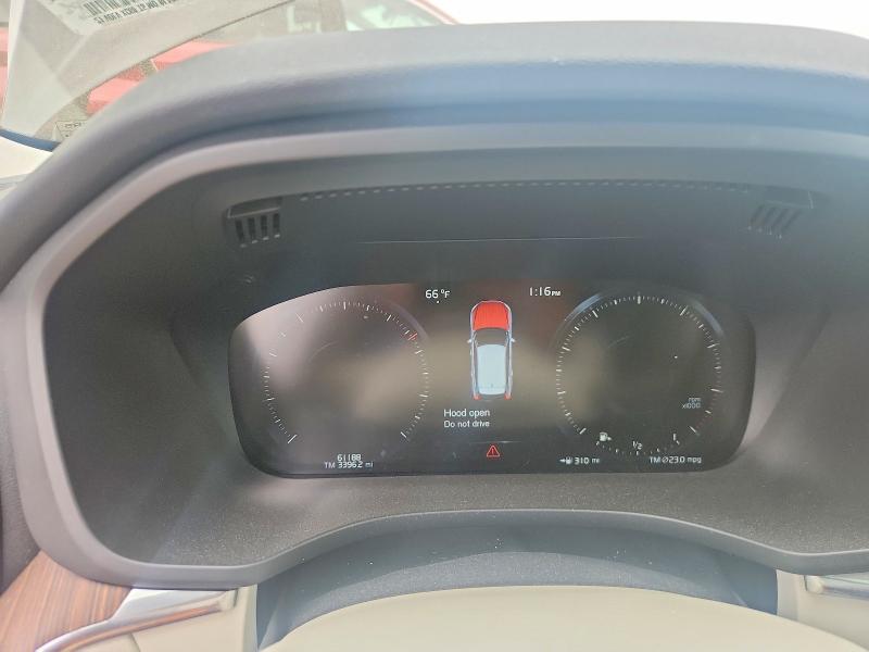 2021 Volvo Xc60 VIN YV4102RK2M1793559 COPART salvage auction — SIDE, Il - Salvage Certificate, sold $11,500 on 2026-07-28 (photo 9)