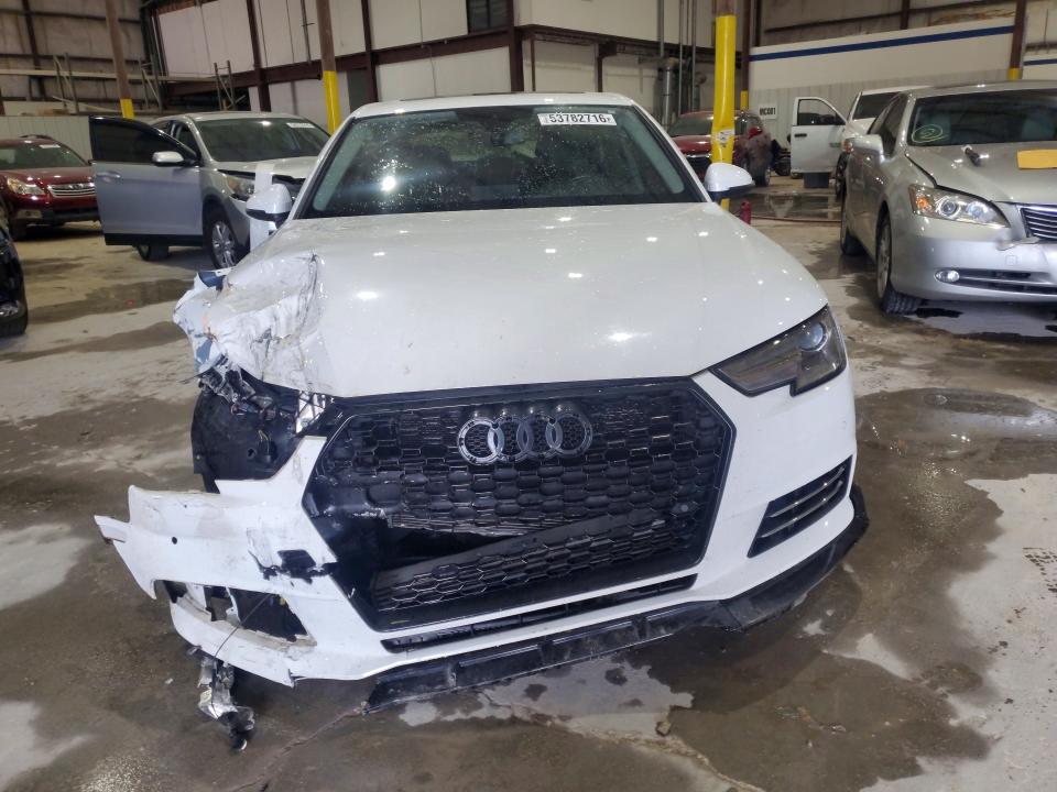 2017 Audi A4 VIN WAUANAF40HN001313 COPART salvage auction — FRONT END, Ky - Bill Of Sale/Part Only/No Titl, sold $1,600 on 2026-07-08 (photo 5)