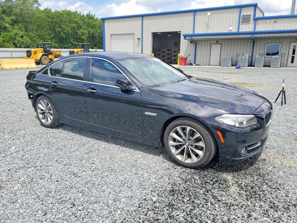 2016 BMW 5 series VIN WBA5A5C53GG348378 COPART salvage auction — REAR END, Nc - Salvage Certificate Of Title, sold $4,550 on 2026-07-09 (photo 4)