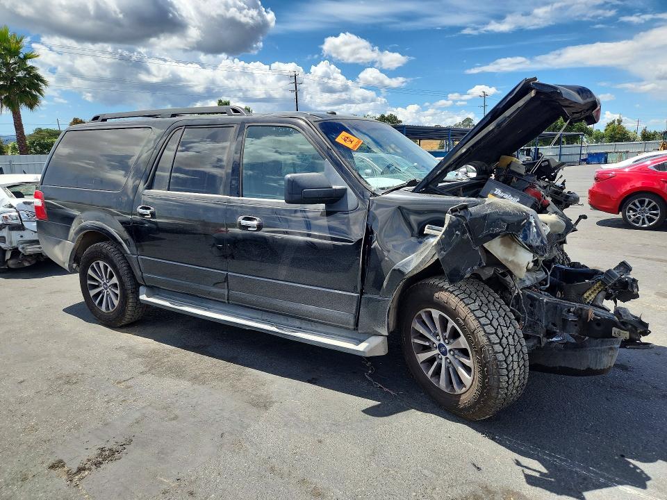 2017 Ford Expedition VIN 1FMJK1JT5HEA12958 COPART salvage auction — FRONT END, CA - SALVAGE CERTIFICATE, sold $525 on 2026-07-09 (photo 4)