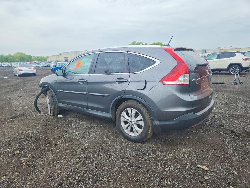 2014 Honda Cr-v VIN 2HKRM4H70EH693845 COPART salvage auction — FRONT END, Ct - Cert Of Title-Salvage, sold $1,750 on 2026-07-02 (photo 2)