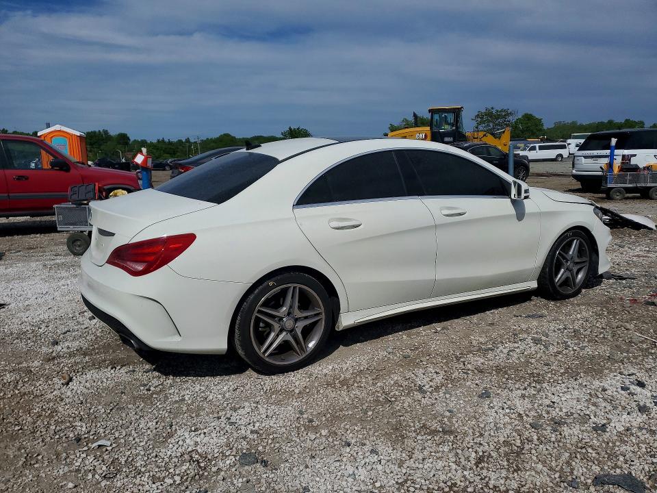 2014 Mercedes-benz Cla-klasse VIN WDDSJ4EB9EN090787 COPART salvage auction — FRONT END, MD - CERT OF SALVAGE > 75% DAMAGE, sold $2,500 on 2026-07-28 (photo 3)