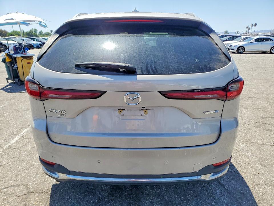 2024 Mazda Cx-90 VIN JM3KKDHA5R1145914 COPART salvage auction — FRONT END, Ca - Salvage Certificate, sold $13,500 on 2026-07-31 (photo 6)