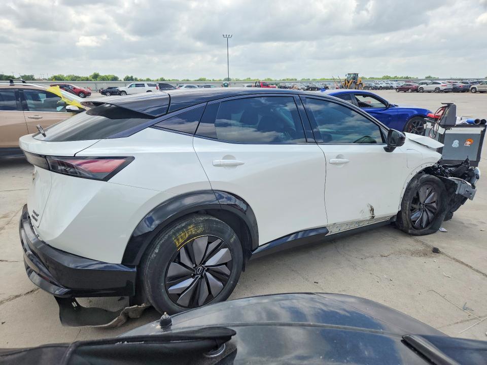 2023 Nissan Ariya VIN JN1DF0BB1PM707452 COPART salvage auction — FRONT END, Tx - Salvage Vehicle Title, sold $3,650 on 2026-07-09 (photo 3)
