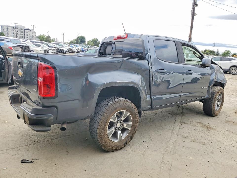 2017 Chevrolet Colorado VIN 1GCGTDENXH1157249 COPART salvage auction — ROLLOVER, Ca - Salvage Certificate, sold $2,050 on 2026-07-02 (photo 3)