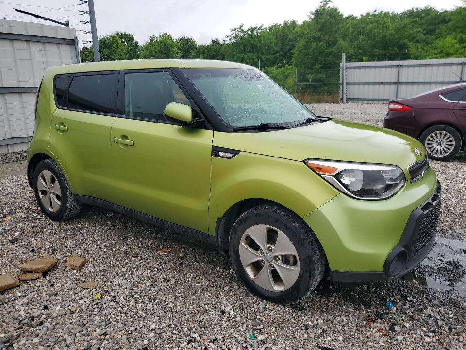 2014 Kia Soul VIN KNDJN2A2XE7040621 COPART salvage auction — REAR END, Ar - Cert Of Title-Salvage, sold $325 on 2026-07-27 (photo 4)