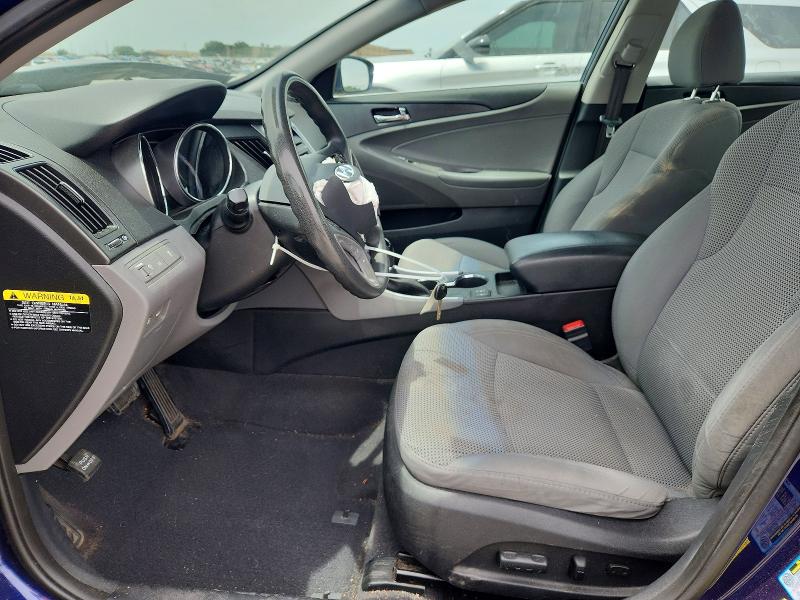 2014 Hyundai Sonata VIN 5NPEB4AC9EH941490 COPART salvage auction — FRONT END, Tx - Salvage Vehicle Title, sold $825 on 2026-07-09 (photo 7)