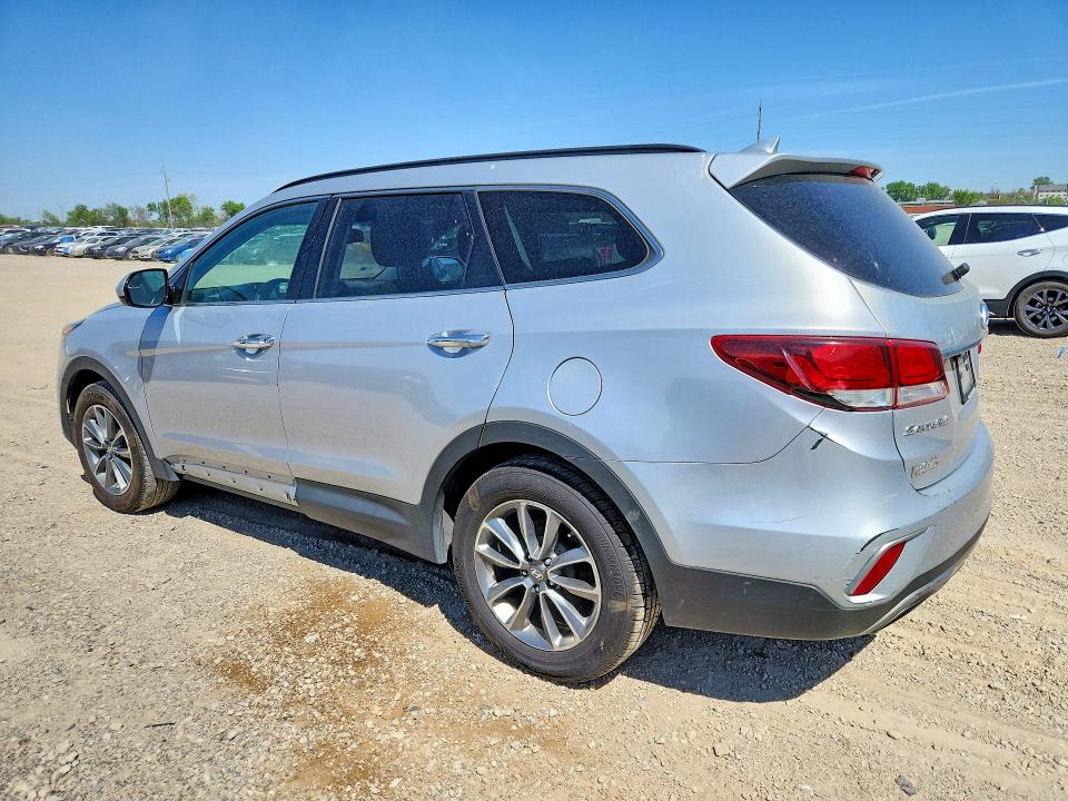 2017 Hyundai Santa fe VIN KM8SMDHF9HU179197 COPART salvage auction — HAIL, Ia - Cert Of Title-Salvage Title, sold $1,500 on 2026-07-08 (photo 2)