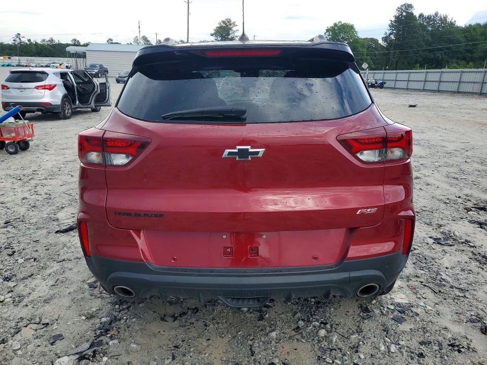 2022 Chevrolet Trailblazer VIN KL79MTSL3NB022555 COPART salvage auction — FRONT END, Ga - Cert Of Title-Salvage, sold $1,500 on 2026-07-13 (photo 6)