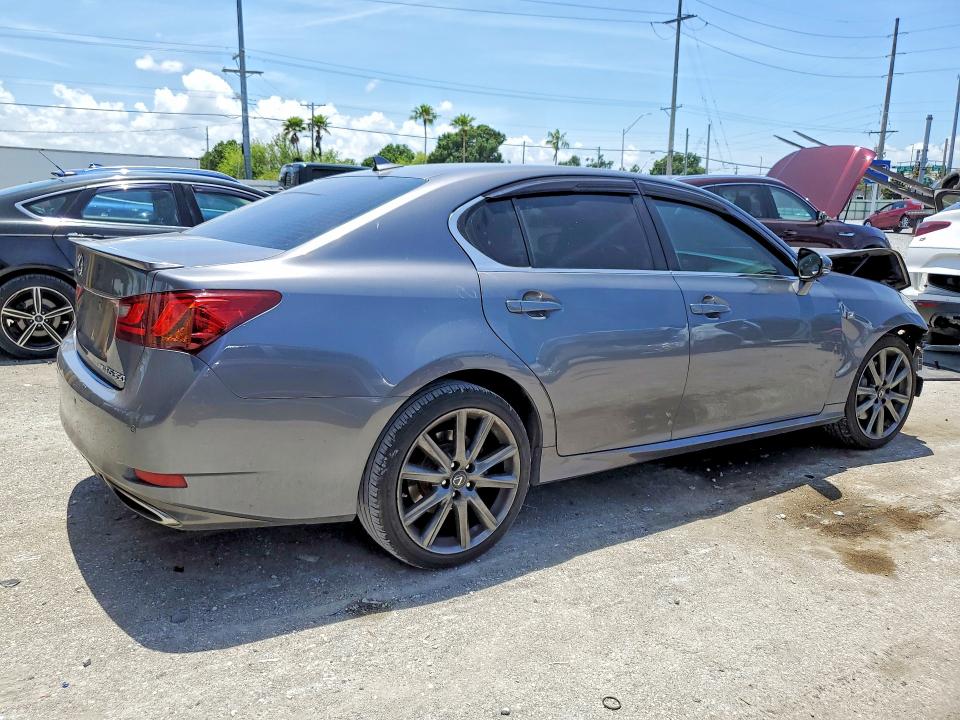 2013 Lexus Gs VIN JTHCE1BL3D5014297 COPART salvage auction — FRONT END, Fl - Cert Of Title Slvg Rebuildable, sold $15 on 2026-07-24 (photo 3)