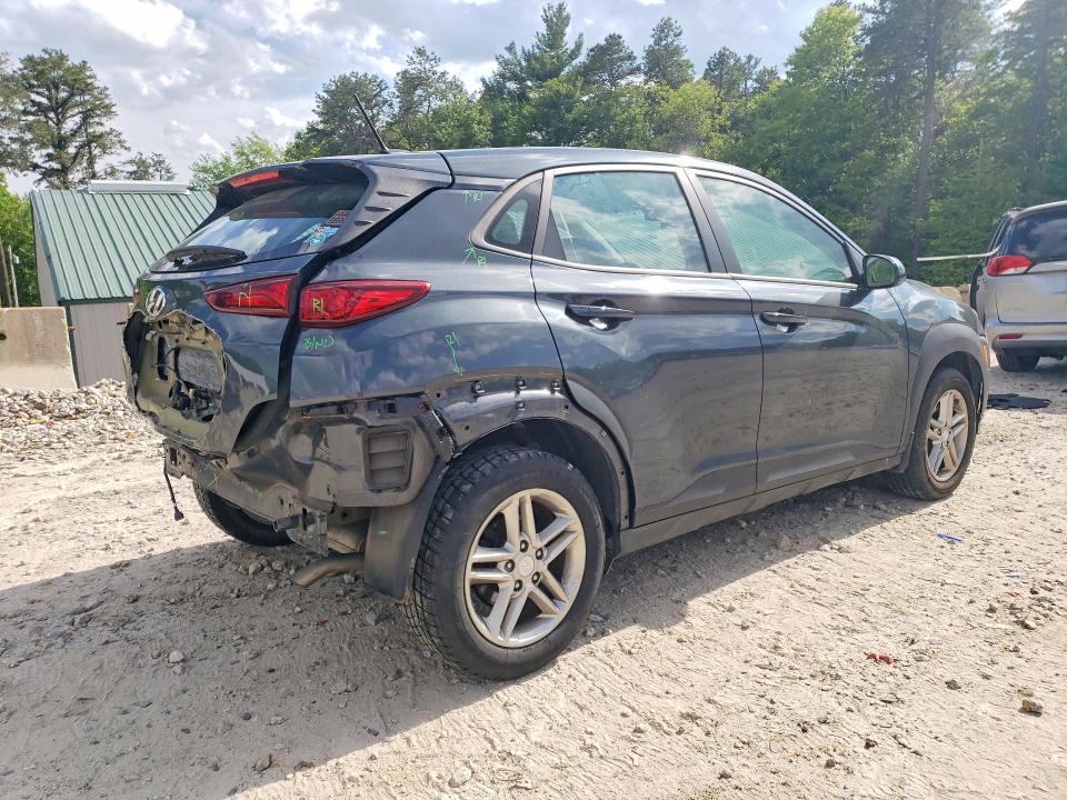 2020 Hyundai Kona VIN KM8K12AA8LU592281 COPART salvage auction — REAR END, Ma - Cert Of Title-Salvage, sold $3,350 on 2026-07-08 (photo 3)