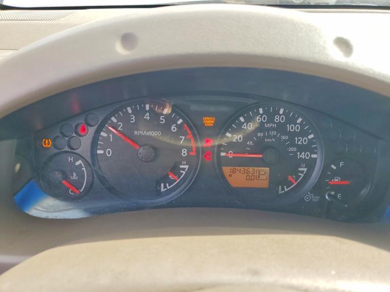 2009 Nissan Navara (frontier) VIN 1N6AD07U09C413871 COPART salvage auction — FRONT END, Hi - Certificate Of Salvage, sold $250 on 2026-07-27 (photo 9)