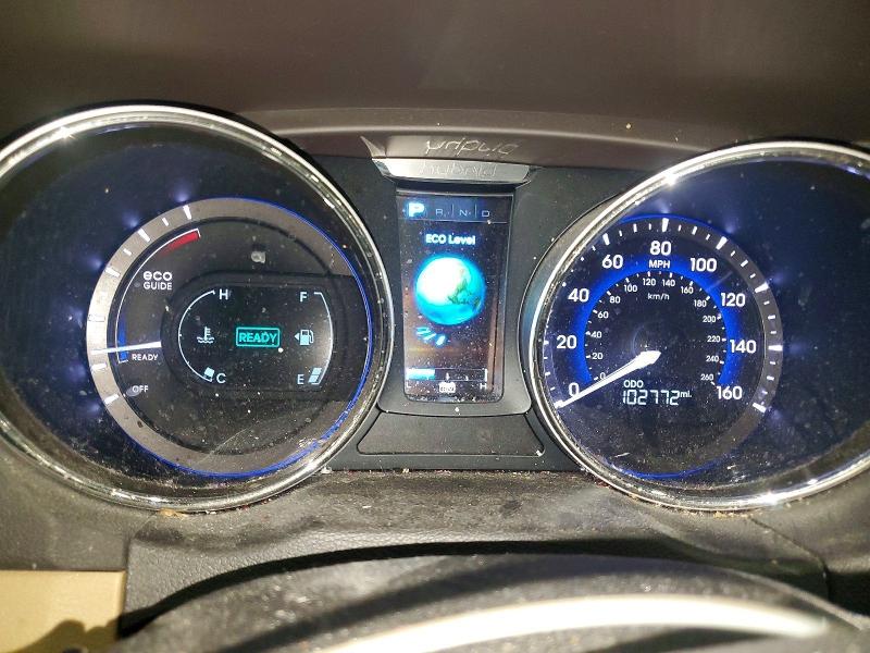 2013 Hyundai Sonata VIN KMHEC4A40DA050978 COPART salvage auction — FRONT END, Mn - Cert Of Title-Prior Salvage, sold $2,000 on 2026-07-02 (photo 9)
