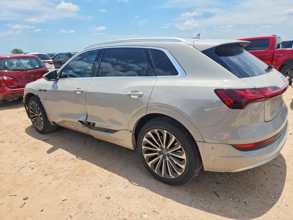 2019 Audi E-tron VIN WA1VABGE5KB022870 COPART salvage auction — SIDE, TX - SALVAGE VEHICLE TITLE, sold $11,900 on 2026-07-16 (photo 2)