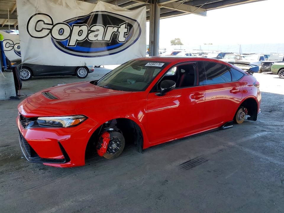 2024 Honda Civic VIN JHMFL5G40RX004219 COPART salvage auction — STRIPPED, Ca - Salvage Certificate, sold $13,700 on 2026-07-21 (photo 1)