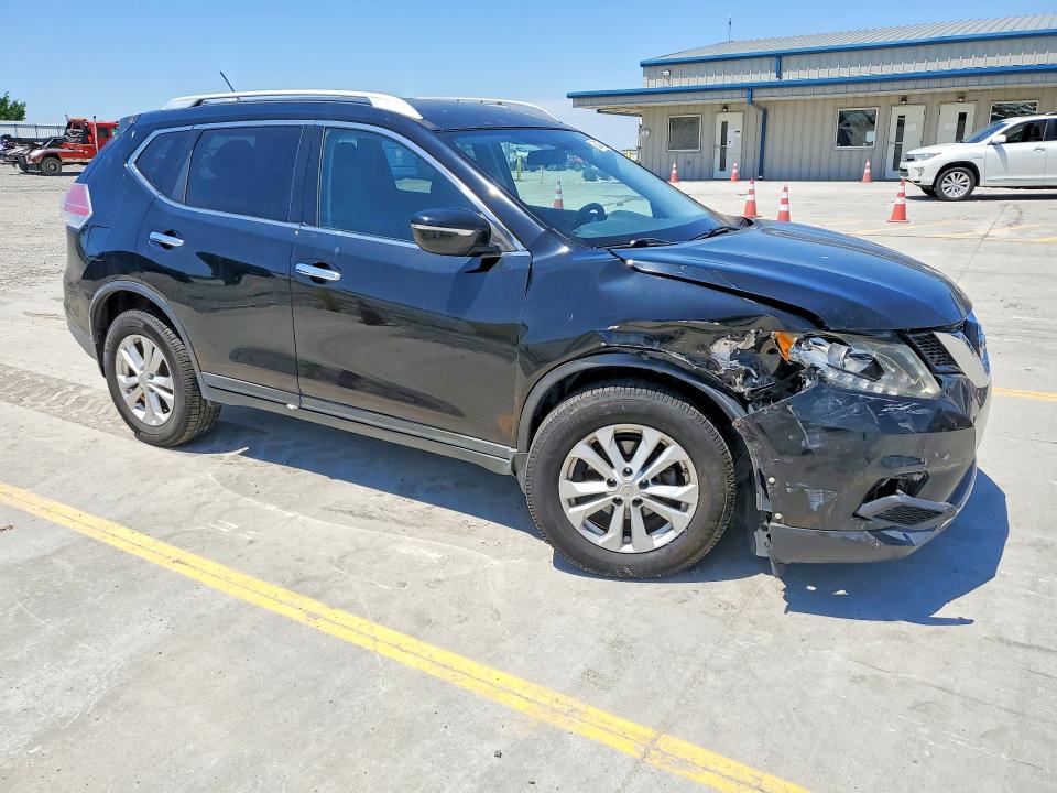 2015 Nissan Rogue VIN KNMAT2MTXFP531489 COPART salvage auction — FRONT END, Ky - Cert Of Title-Salvage, sold $225 on 2026-07-30 (photo 4)