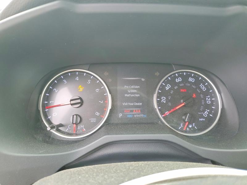 2020 Toyota VIN JTMF1RFV2LD067758 COPART salvage auction — FRONT END, Nj - Cert Of Title-Salvage, sold $8,600 on 2026-07-13 (photo 9)