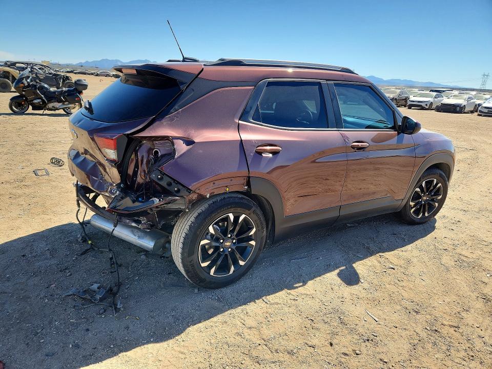 2023 Chevrolet Trailblazer VIN KL79MPSL3PB079834 COPART salvage auction — REAR END, Ca - Salvage Certificate, sold $2,050 on 2026-07-20 (photo 3)