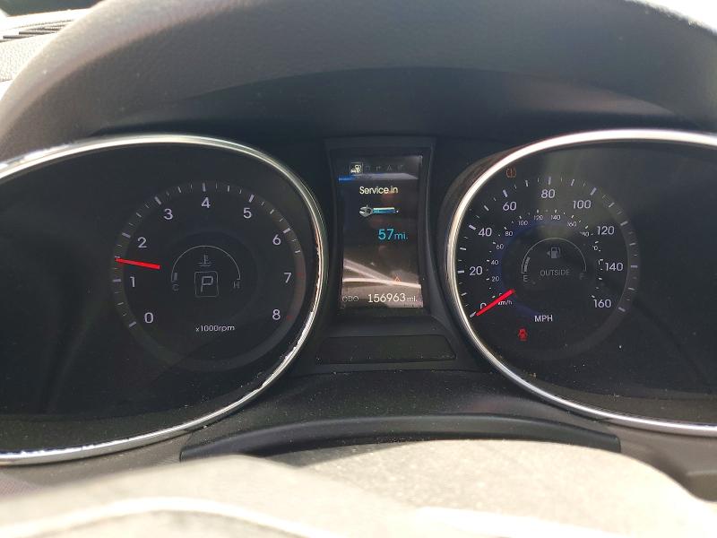 2016 Hyundai VIN KM8SR4HF4GU150299 COPART salvage auction — VANDALISM, NC - SALVAGE CERTIFICATE OF TITLE, sold $1,600 on 2026-07-02 (photo 9)