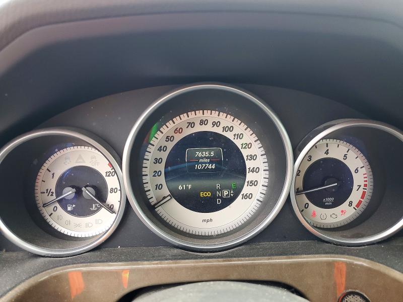 2014 Mercedes-benz VIN WDDHH8JB3EA891029 COPART salvage auction — FRONT END, Sc - Cert Of Title-Salvage, sold $2,150 on 2026-07-03 (photo 9)