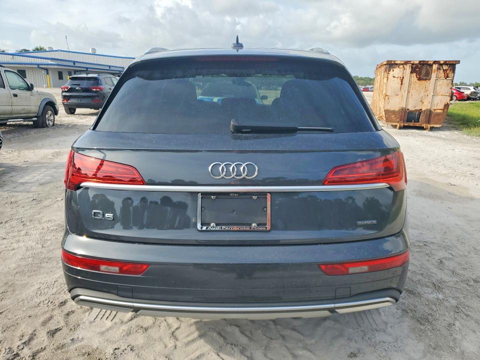 2021 Audi Q5 VIN WA1AAAFY7M2099778 COPART salvage auction — FRONT END, Fl - Certificate Of Destruction, sold $9,800 on 2026-07-08 (photo 6)