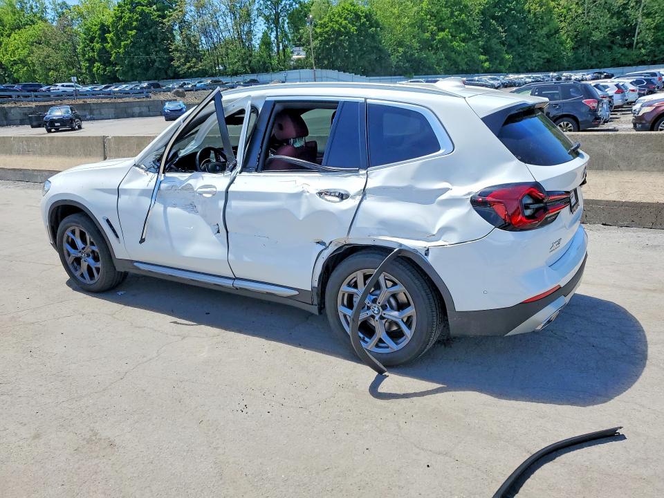 2023 BMW VIN 5UX53DP03P9R66339 COPART salvage auction — SIDE, Ny - Mv-907A Salvage Certificate, sold $15,600 on 2026-07-14 (photo 2)