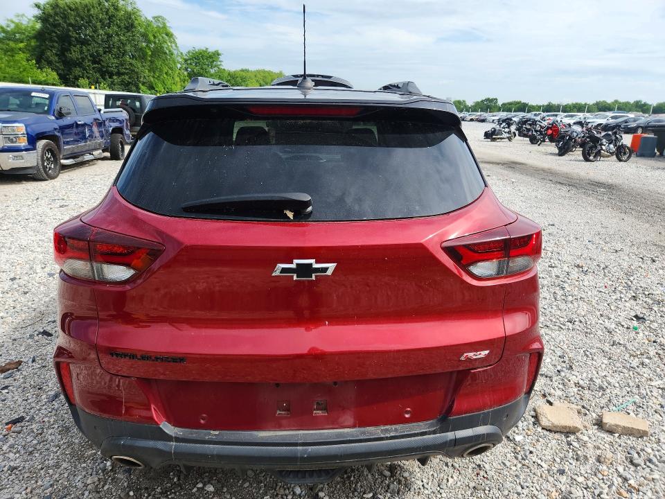 2021 Chevrolet VIN KL79MTSL6MB040353 COPART salvage auction — HAIL, Ar - Cert Of Title-Salvage, sold $3,500 on 2026-07-27 (photo 6)