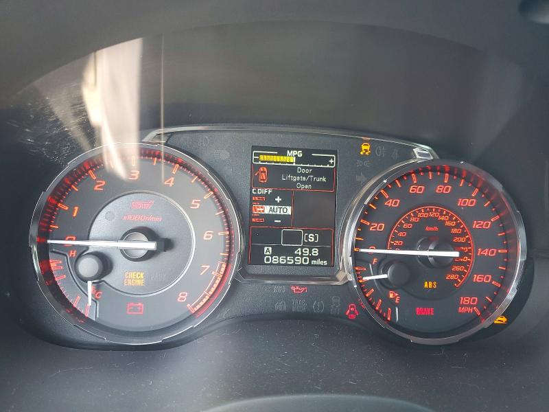 2016 Subaru Wrx VIN JF1VA2Y66G9815015 COPART salvage auction — MECHANICAL, Ks - Dealer Only Clean Title, sold $11,500 on 2026-07-29 (photo 9)