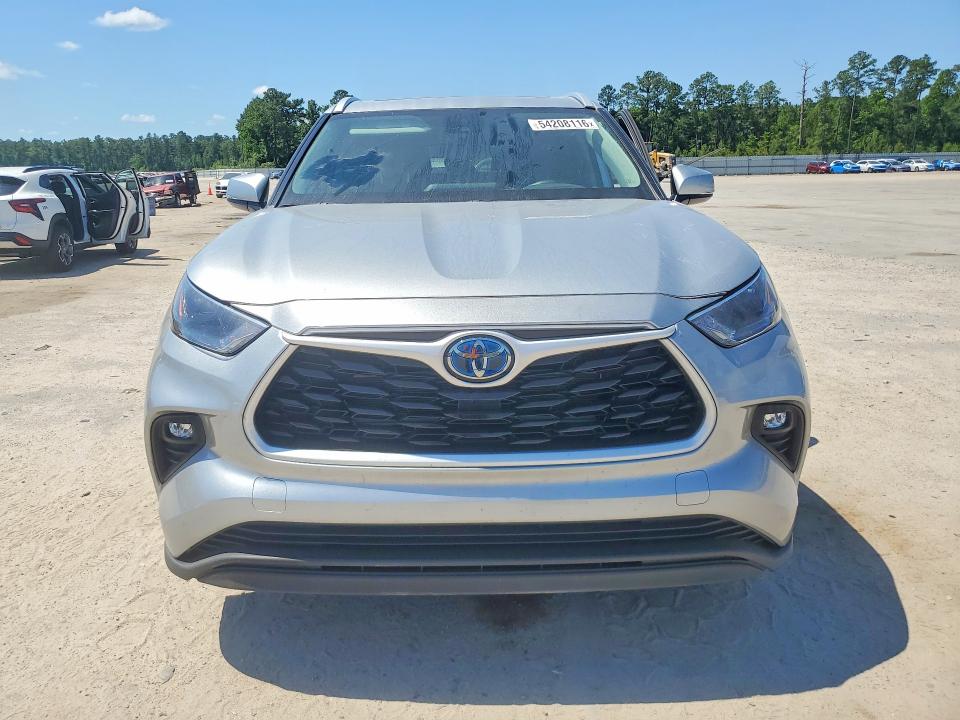 2024 Toyota Highlander VIN 5TDKARAH0RS530607 COPART salvage auction — SIDE, Sc - Cert Of Title-Salvage, sold $16,800 on 2026-07-13 (photo 5)