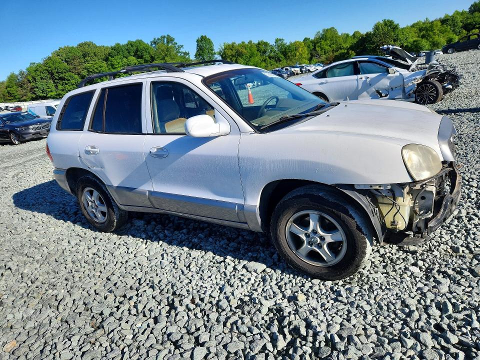 2004 Hyundai Santa fe VIN KM8SC73D84U637588 COPART salvage auction — SIDE, NC - SALVAGE CERTIFICATE OF TITLE, sold $275 on 2026-07-22 (photo 4)